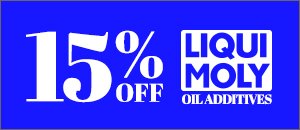 15% Off LIQUI MOLY - Oil Additives