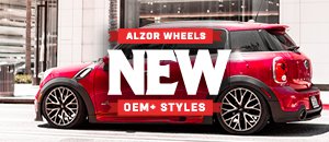New Alzor Wheels For Your MINI Cooper