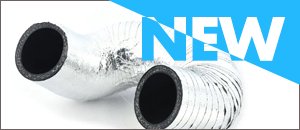 ECS Aluminized Silicone Water Pump Hose