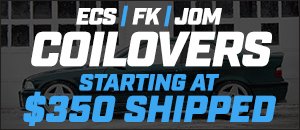 ECS | FK | JOM BMW Coilovers Starting at $350 Shipped