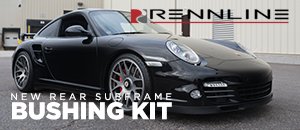 New Rennline Rear Subframe Bushing Kit - Race