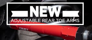 New ECS B8 Adjustable Rear Toe Arms for your B8