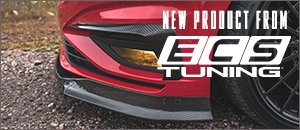 New ECS MK7 Jetta Carbon Fiber Front Lip Spoiler