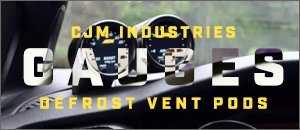 CJM Industries Vent Pods - VW MK7