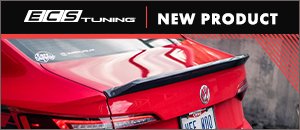 NEW ECS MK7 Jetta Carbon Fiber Trunk Spoiler