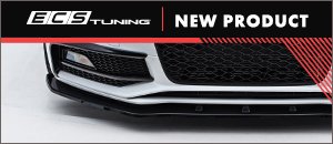 New ECS Audi B8.5 A4 S-line / S4 Gloss Black Front Lip