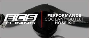 New N52 ECS Performance Coolant Outlet Hose Kit
