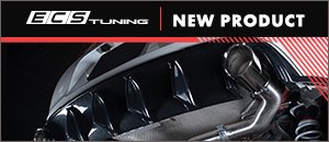 New ECS MK6 GTI Muffler Delete Kit With 4.0” Tips