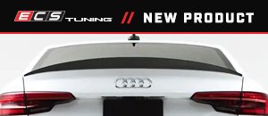Audi B9 S4 Gloss Black Rear Diffuser
