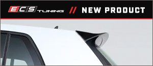 New ECS MK7/MK7.5 GTI/Golf R Gloss Black Hatch Spoiler