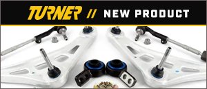 New Turner E46 Control Arm Swap Monoball Bushings