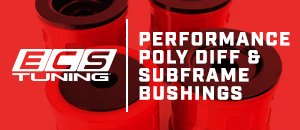 New ECS Poly Diff & Subframe Bushing | E8X/E9X Non M