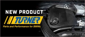 New Turner Carbon Fiber S55 Engine Cover