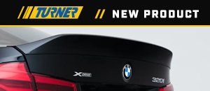 New Turner Motorsport High Kick Trunk Spoiler - F30/F80