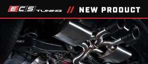 ECS MK6 Golf R Valved Catback Exhaust System