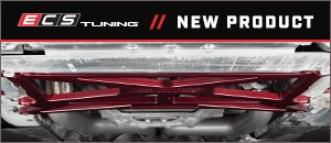 New ECS Audi B8 Chassis Billet X-Brace