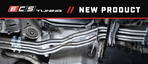 New ECS Audi C7 S6/S7/RS7 4.0T X-Pipe Kit