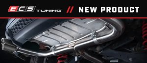 NEW ECS MK7.5 GTI Muffler Delete Kit