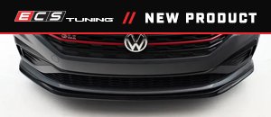 New ECS MK7 Jetta GLI Front Lip Spoilers