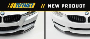 New Turner F30/F32 Carbon Fiber Front Lip Spoilers