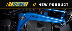 New Turner E36 Tubular Control Arms Kits
