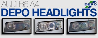 Audi B6 A4 Headlight Upgrades