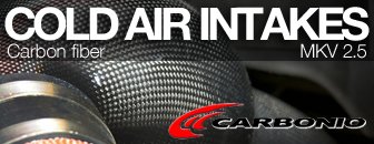 VW MKV 2.5l Carbonio Cold Air Intake