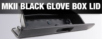 VW MKII Glove Box Lid - Black
