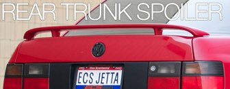 VW Jetta MKIII Rear Trunk Spoiler
