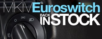 VW MKIV European Headlight Switch