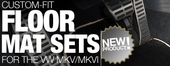 VW MKV / MKVI Schwaben Floor Mat Set