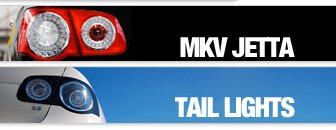 Volkswagen Jetta MKV Tail Lights