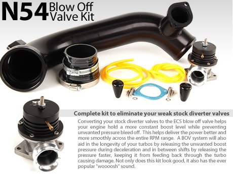 ECS News - BMW N54 Blow Off Valve Kit