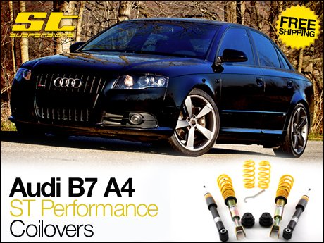 ECS News - Audi B7 A4 ST Performance Coilovers