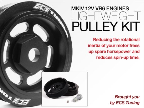 vr6 pulleys