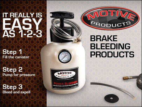 Ecs News - Motive Brake Bleeding Products