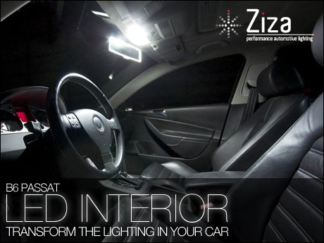 Ecs News Vw Passat B6 Ziza Interior Led Lighting