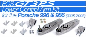 ECS Porsche GT3 RS Control Arm Kits for 996 & 986