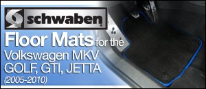 Volkswagen MKV Golf/GTI/Jetta Schwaben Floor Mats