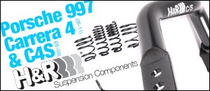 Porsche 997 C4 & C4S H&R Suspension Components