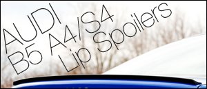 B5 Audi A4/S4 Lip Spoilers