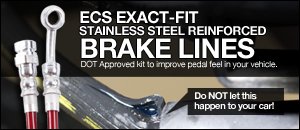 B5 Audi ECS Tuning Exact-Fit Brake Lines