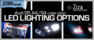 Audi B5 A4/S4 Ziza LED Lighting Options