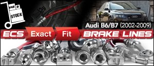 Audi B6/B7 ECS Exact-Fit Brake Lines