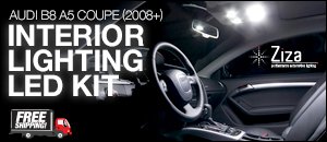 Audi B8 A5 Coupe LED Interior Lighting