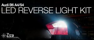 B6 Audi LED Reverse Light Kit