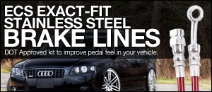 B6/B7 Audi ECS Tuning Exact-Fit Brake Lines