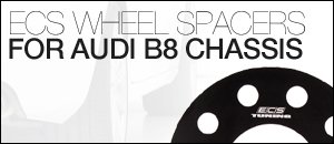 ECS Wheel Spacers For Audi B8 Chassis