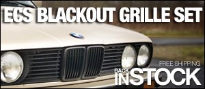 BMW E30 Blackout Grilles