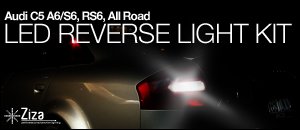 C5 Audi LED Reverse Light Kit